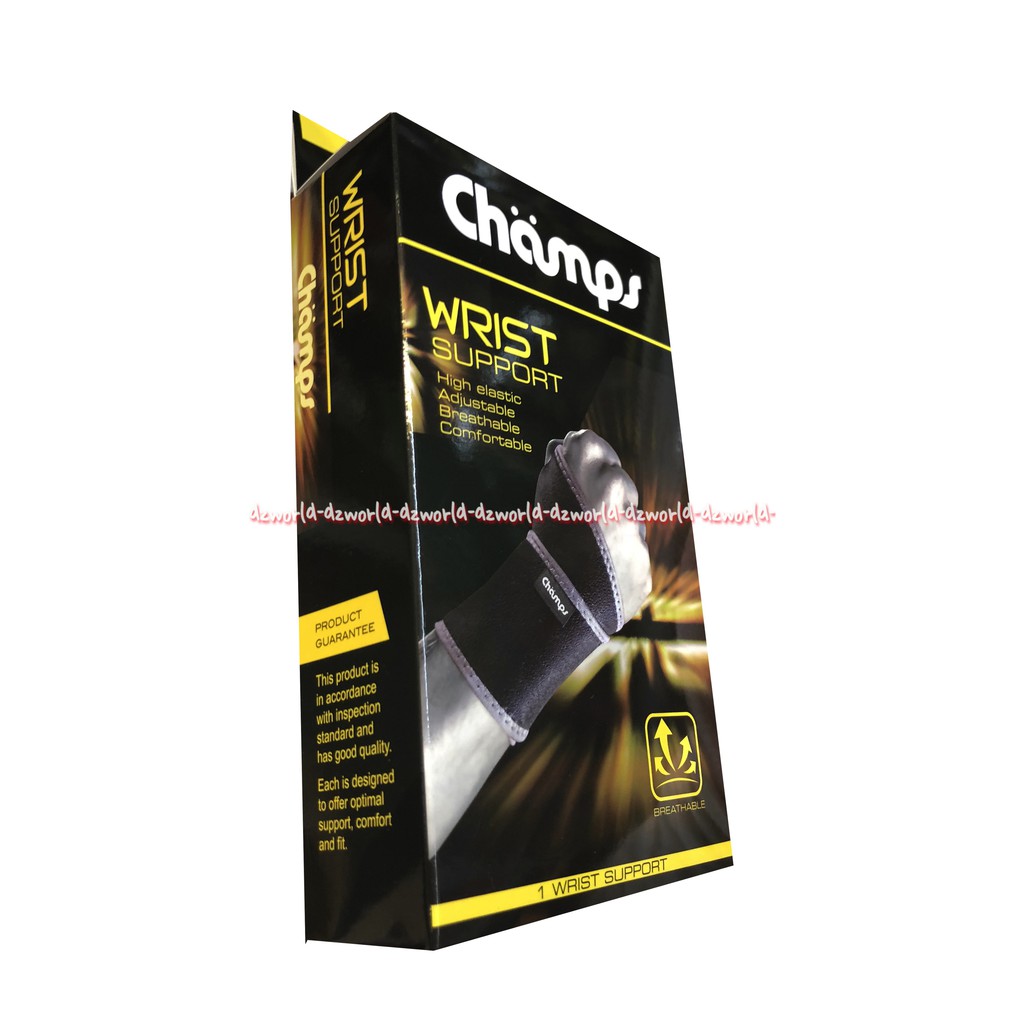 Landstro Champs Wrist Support Alat Untuk Pengaman Tangan Cedera Pelindung Pergelangan Tangan Land Stro