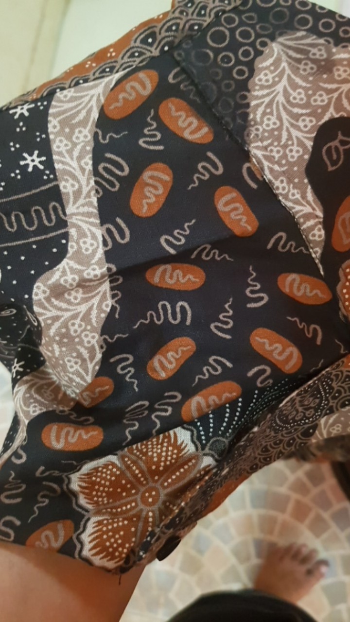 Baju Batik Pria Slimfit Big Size M L Xl Xxl Atasan Kemeja Batik Lengan Panjang Original