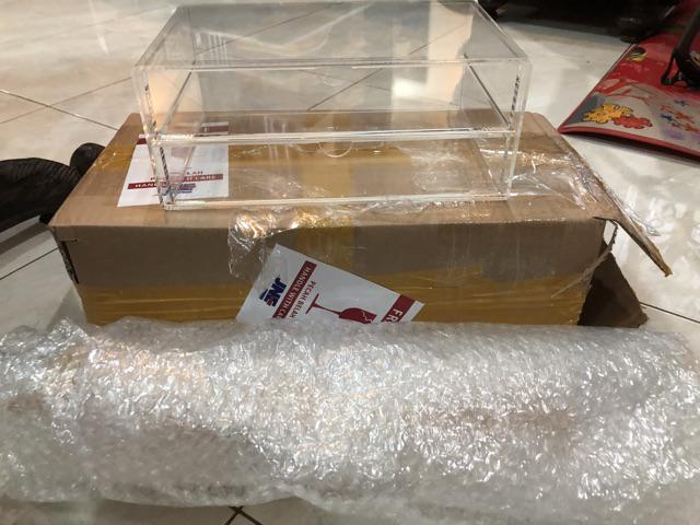 Acrylic Organizer 2drawer Tipe S