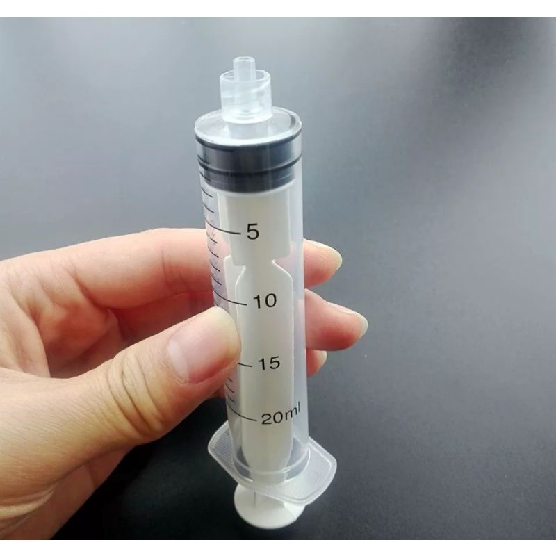 syringe suntikan spuit 20 ml jarum panjang Refill parfum tinta printer