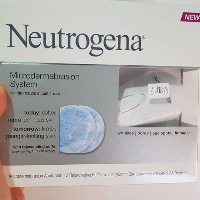 Neutrogena microdermabrasion system