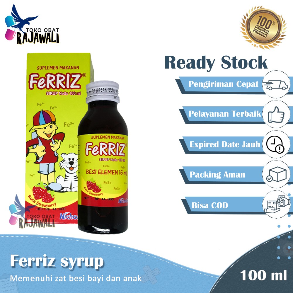 Ferriz syrup vitamin anak untuk memenuhi zat besi anak