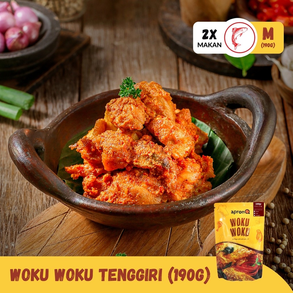 

APRONQ WOKU WOKU TENGGIRI 190 GRAM (MEDIUM)