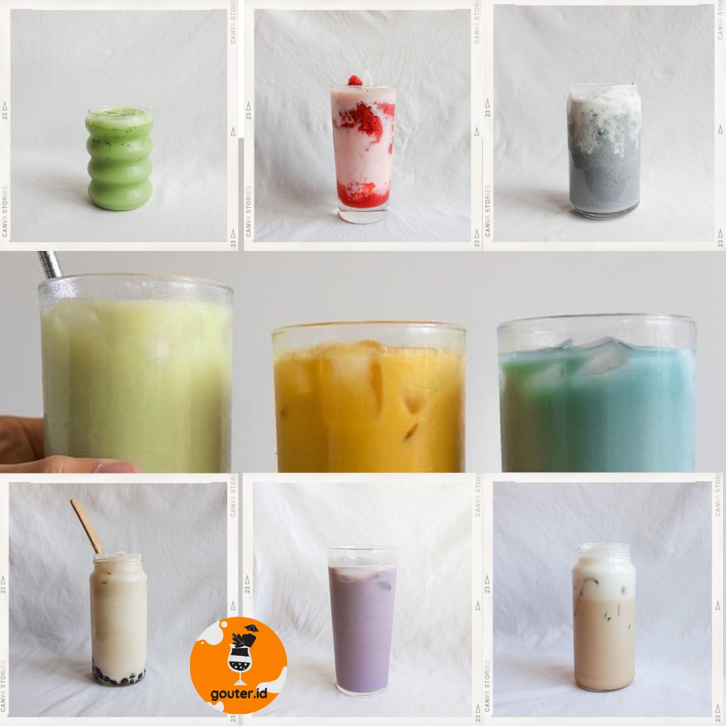 BUBUK MINUMAN RASA TEH 1KG / SERBUK MINUMAN ANEKA RASA / POWDER MINUMAN / MINUMAN KEKINIAN BOBA