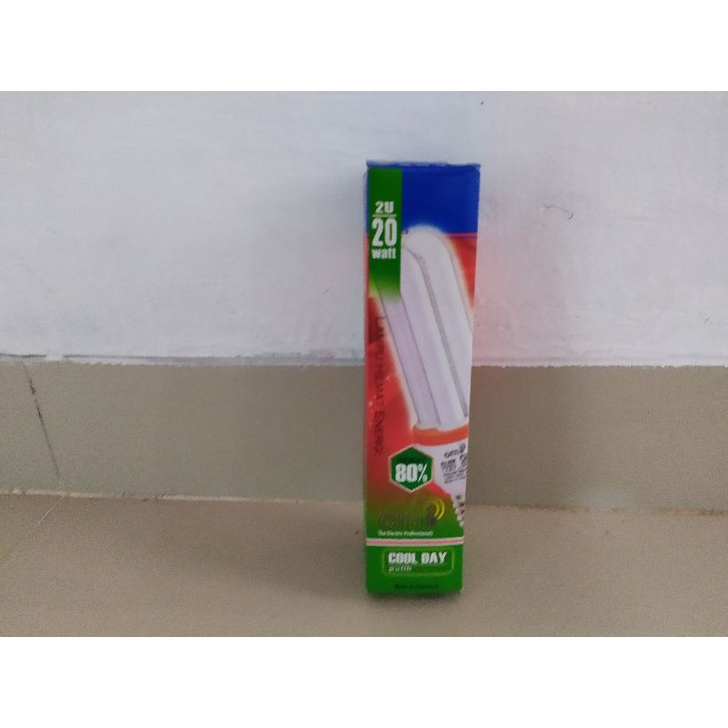 lampu plc lampu lilin 2u omi 25w