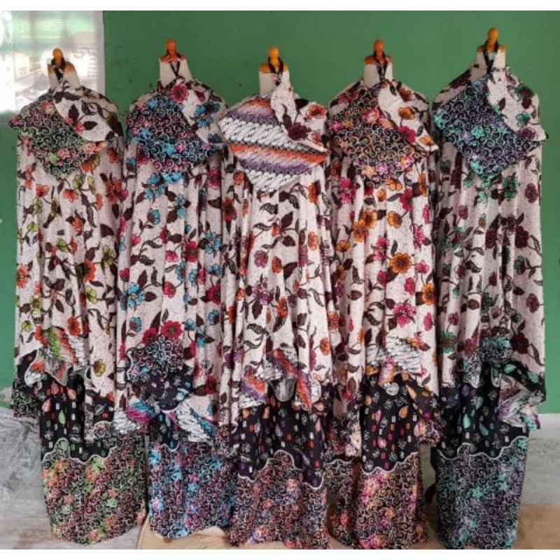 mukena batik aryani