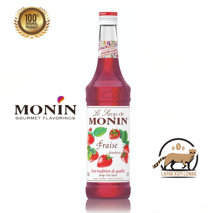 

Strawberry Syrup merk Monin