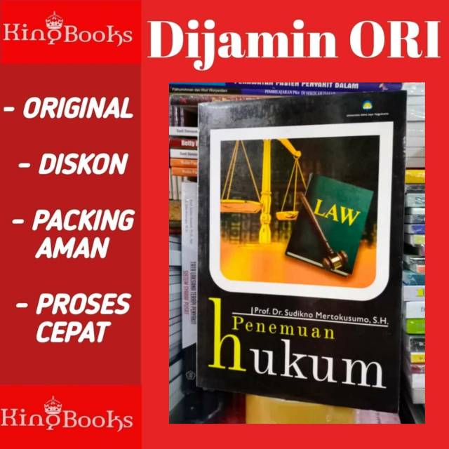 

Buku Original Penemuan Hukum Sudikno