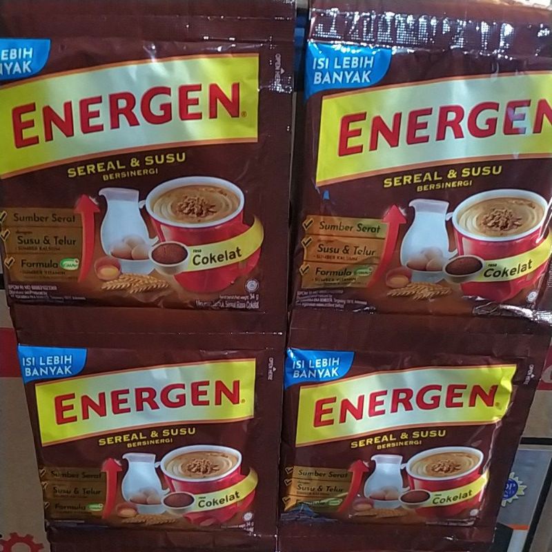 

ENERGEN VANILA DAPAT 10 BUNGKUS YA/1 RENCENG