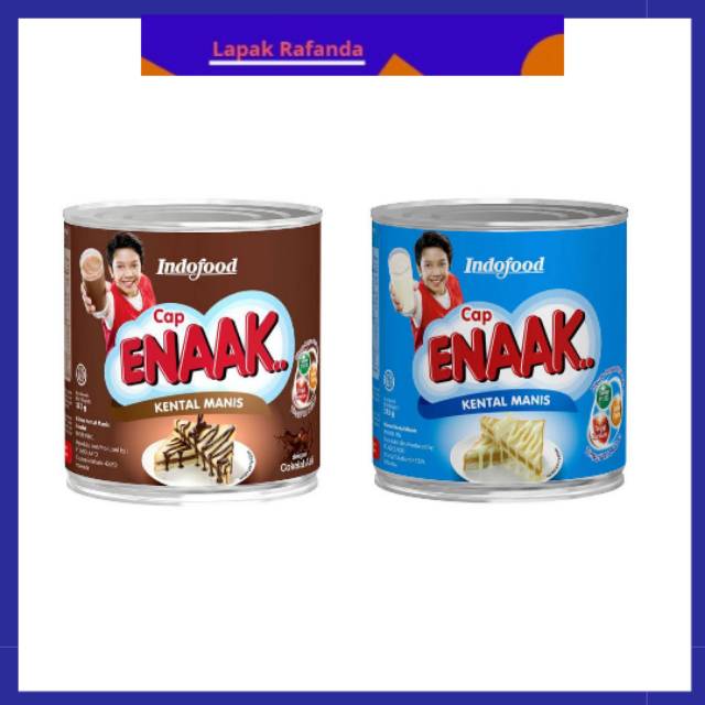 CAP ENAK KRIMER KENTAL MANIS/COKLAT/370GR