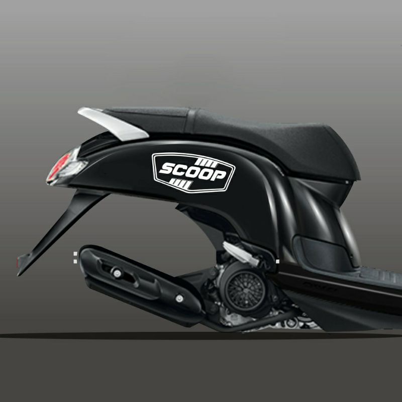 STRIPING STICKER STIKER CUTTING LOGO SCOOPY STIKER SCOOPY