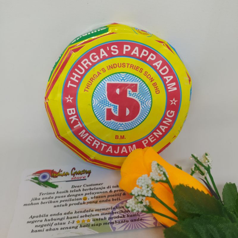 

PAPADAM THURGAS 100GR