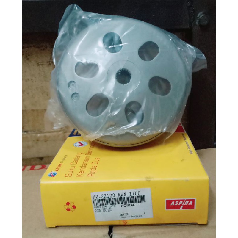 mangkok kopling ganda mangkok ganda vario 125/150 Led Old Aspira