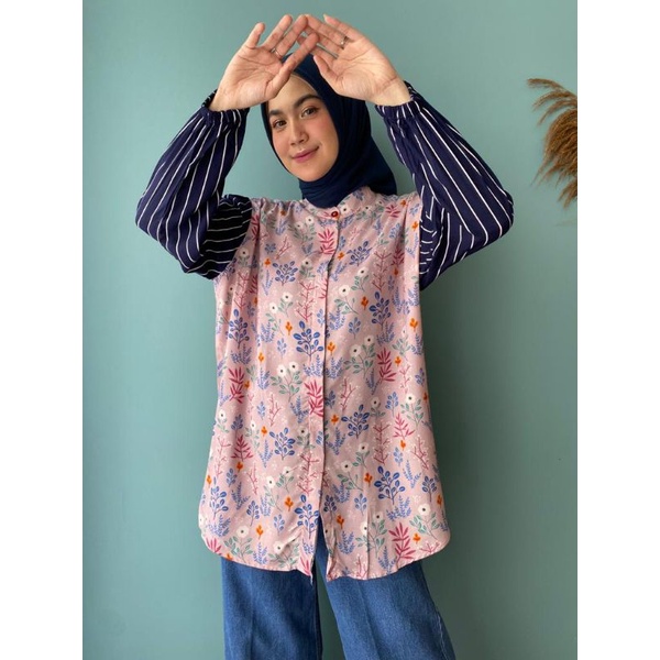 Kemeja Atasan wanita Mumtaza