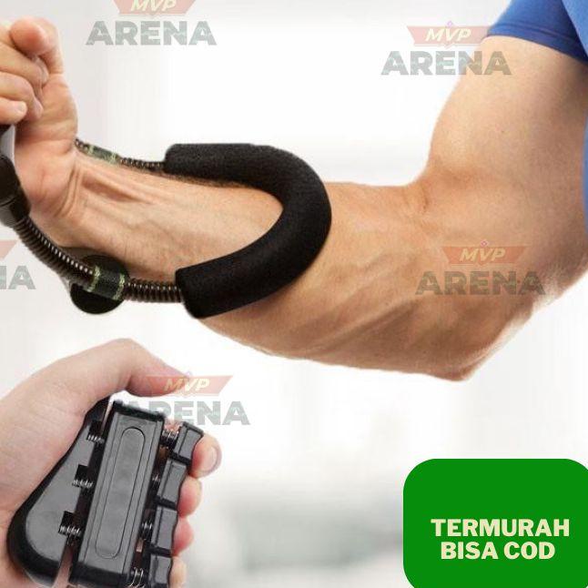 Handgrip Set 5-60kg Power Wrist Skipping Finger Exercise Alat Fitness Alat Gym Satu Set