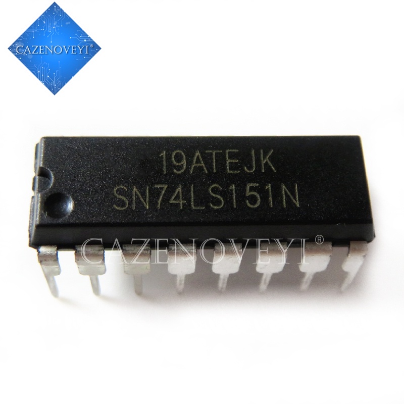 10pcs Ic Sn74Ls151N Sn74Ls151 74ls151n 74ls151p Dip-16