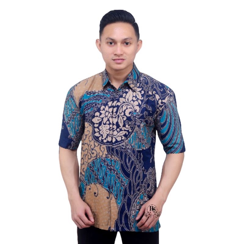 Kemeja batik pria lengan pendek reguler M L XL XXL | Batik pria lengan pendek premium