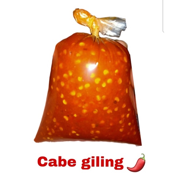 

Cabe Giling/cengek kering 250gr (sambal basah)