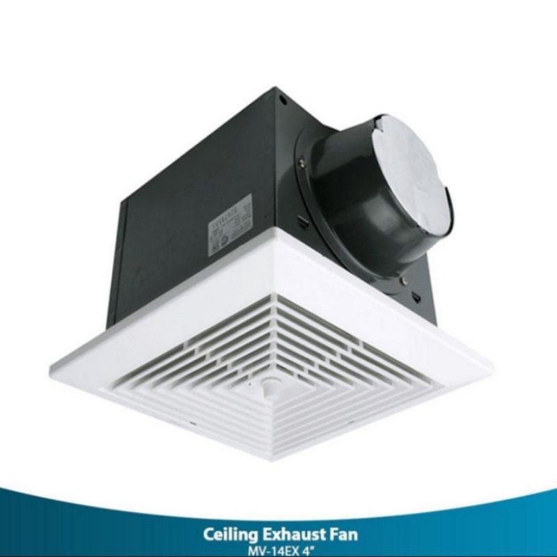 Exhaust fan m Maspion MV-14EX 6 inch sirroco body besi untuk kipas angin ventilasi plafon atap