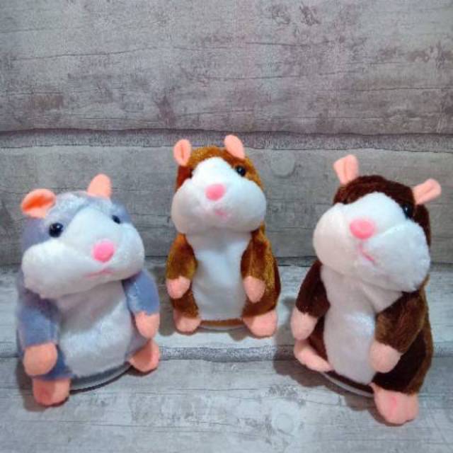 [ Cinicini ] Toy boneka hamster bisa bicara talking hamster mainan anak