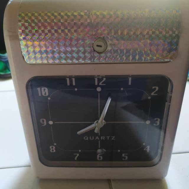 Mesin absen krisbow mt6100n lengkap kartu