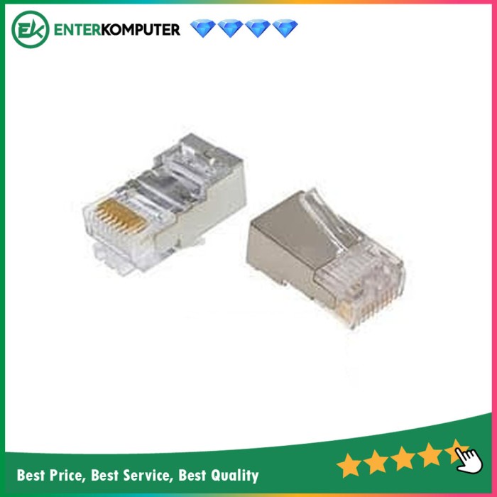 CommScope Connector RJ45 STP Cat.5 (100 Pieces) - Part No 505695303