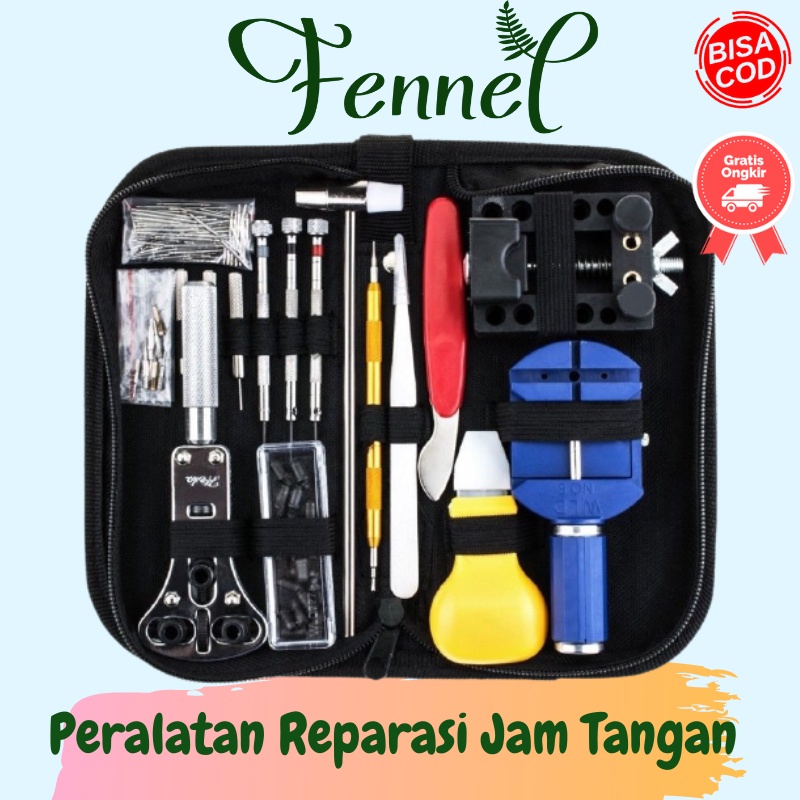 Peralatan Reparasi Servis Jam Tangan Tool Kit Set C10050