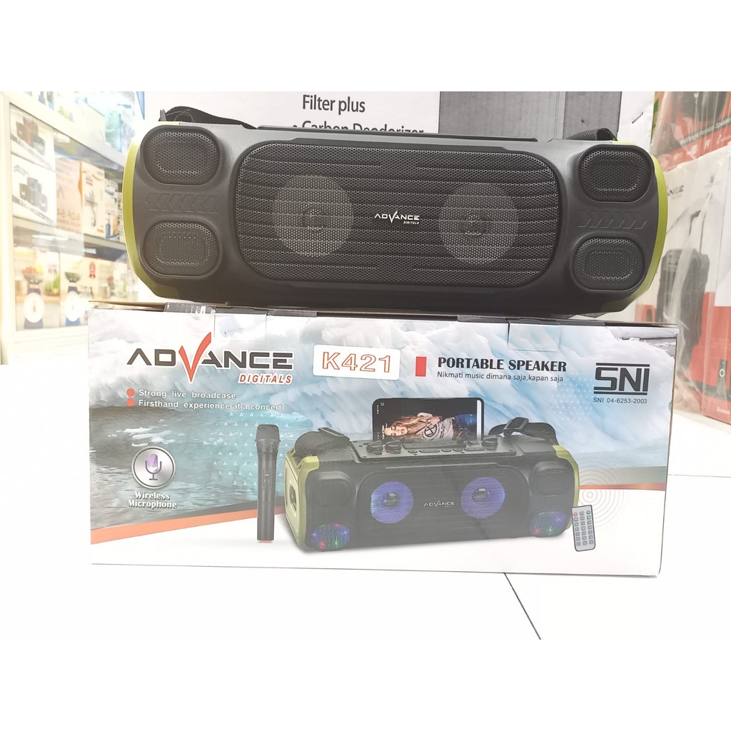 Speaker Portable Advance K421 (OJEK ONLINE)