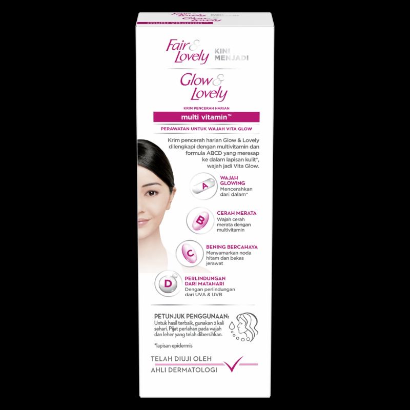 Fair &amp; Lovely Cream Wajah Multivitamin 46 G - Brightening Cream, Cream Moisturizer