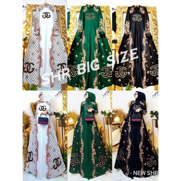 ORI SHR 100%... GAMIS JUMBO MEWAH