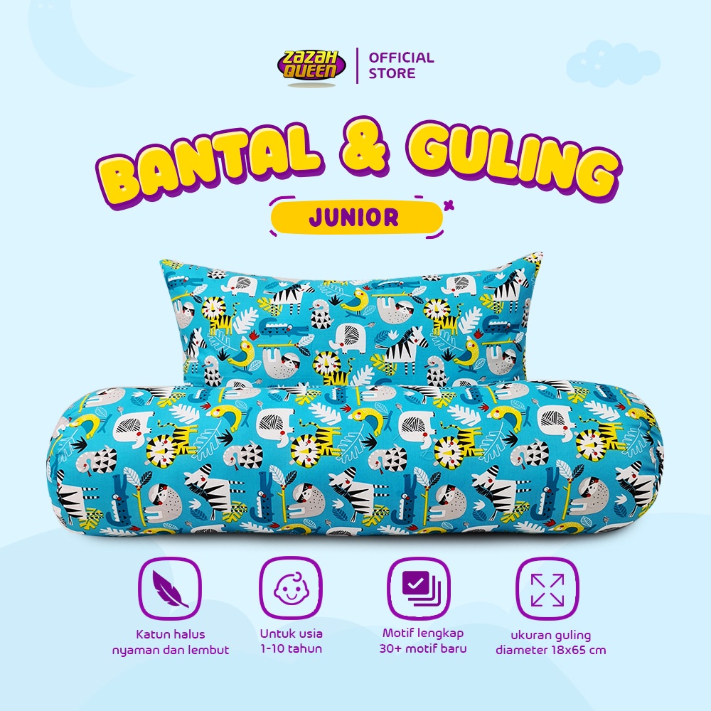 [PAKET HEMAT] Bantal Guling Junior / Bantal Guling Anak