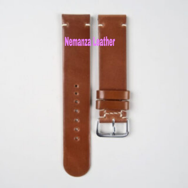 Strap tali jam tangan kulit asli garut. tali jam kulit asli handmade. NL55