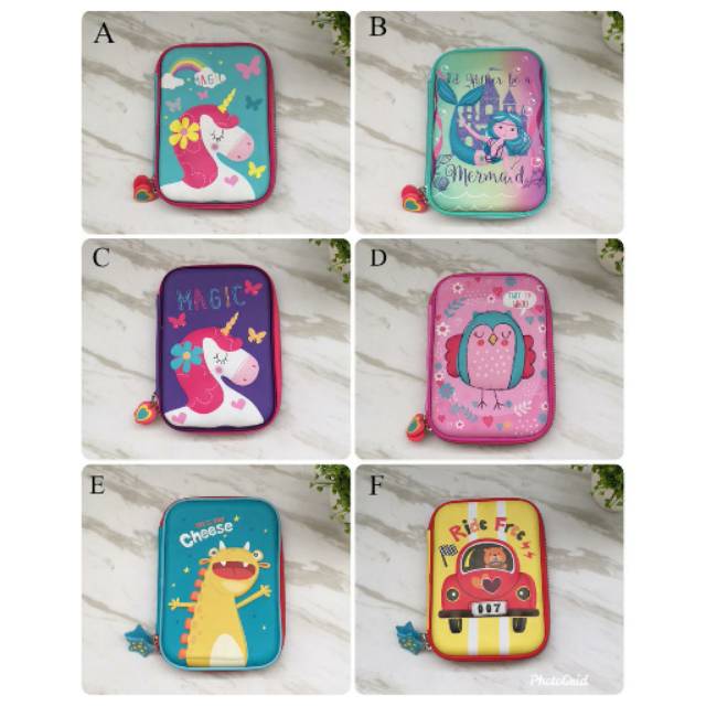

**READY STOCK** HOM & FAR Hardtop Pencil Case
