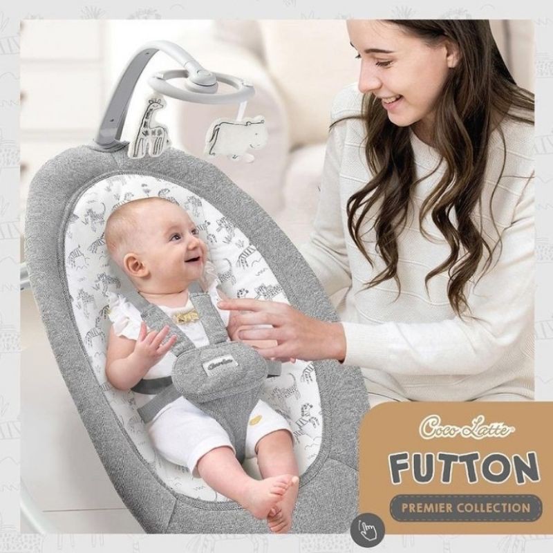 Boucher Bayi Baby Cocolatte Weeler Futton Fold Up Rocker