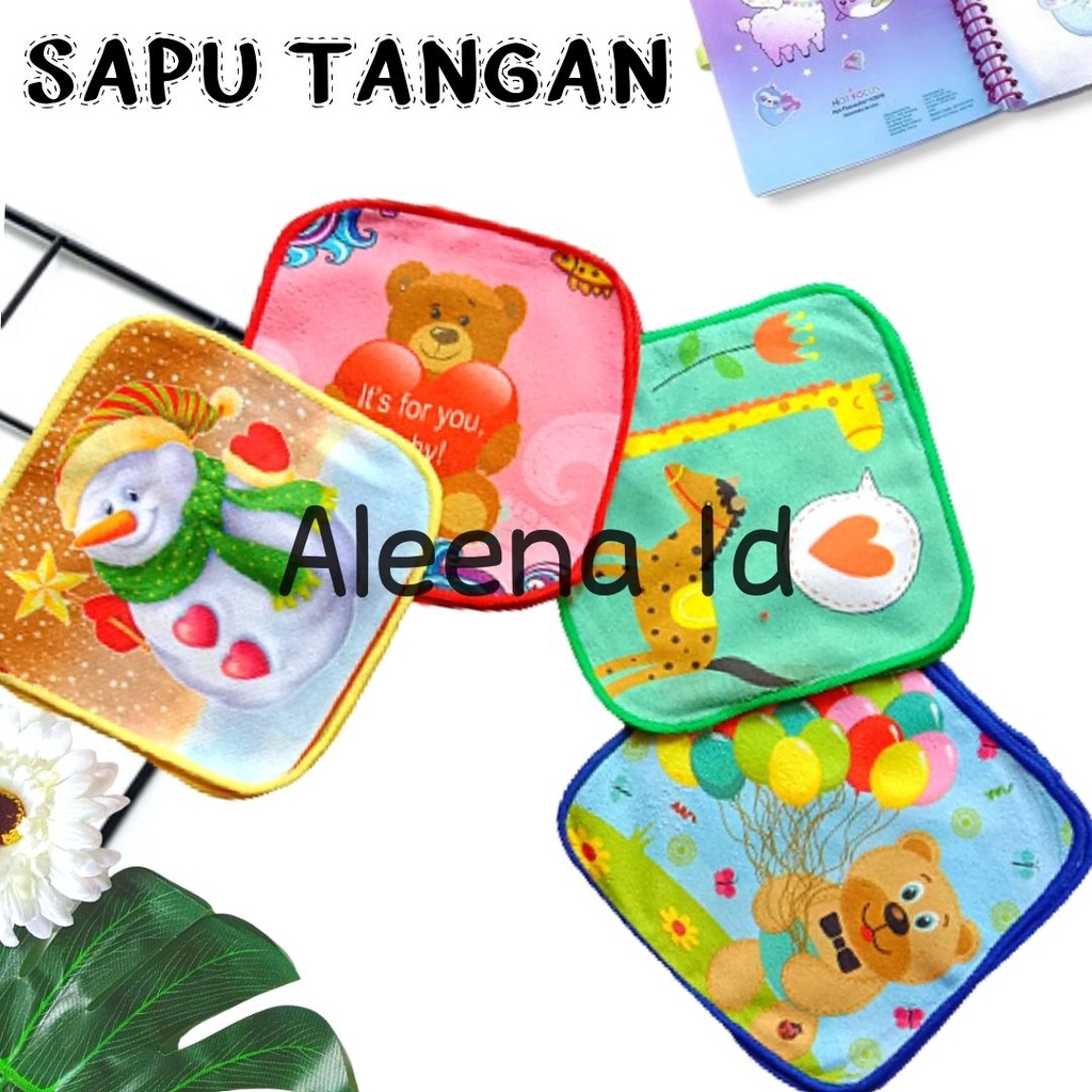 SAPU TANGAN HANDUK KECIL SOUVENIR - ALEENA