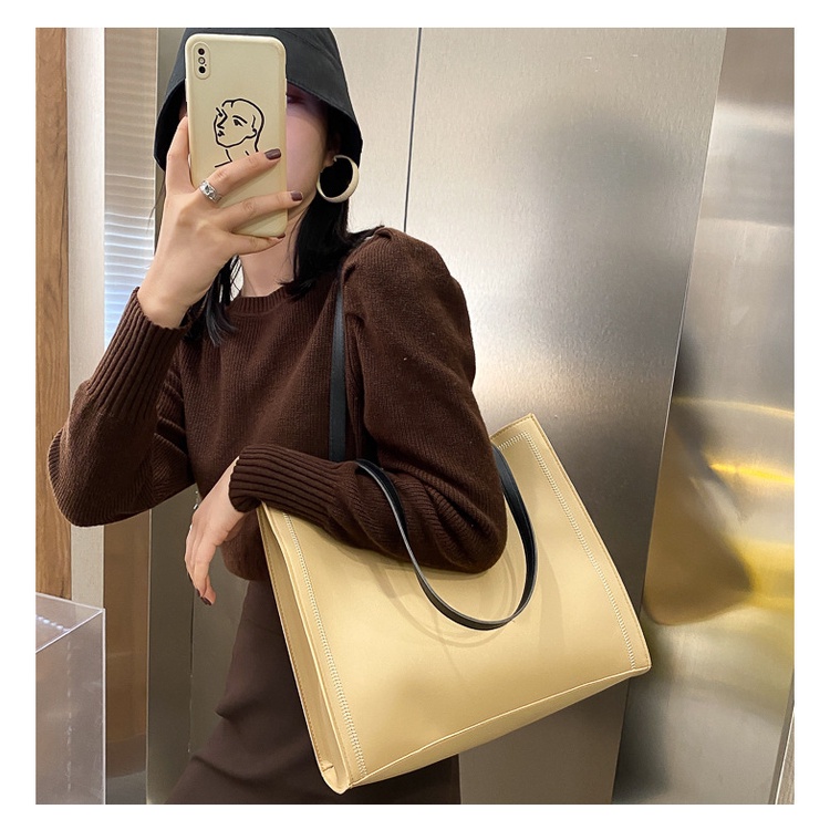 Totebag wanita/Tas Wanita Terbaru/Shoulder Bag/Tas Wanita Kekinian/Tas Wanita Branded/Tas Korean Style/Tas Kulit Wanita BAO042