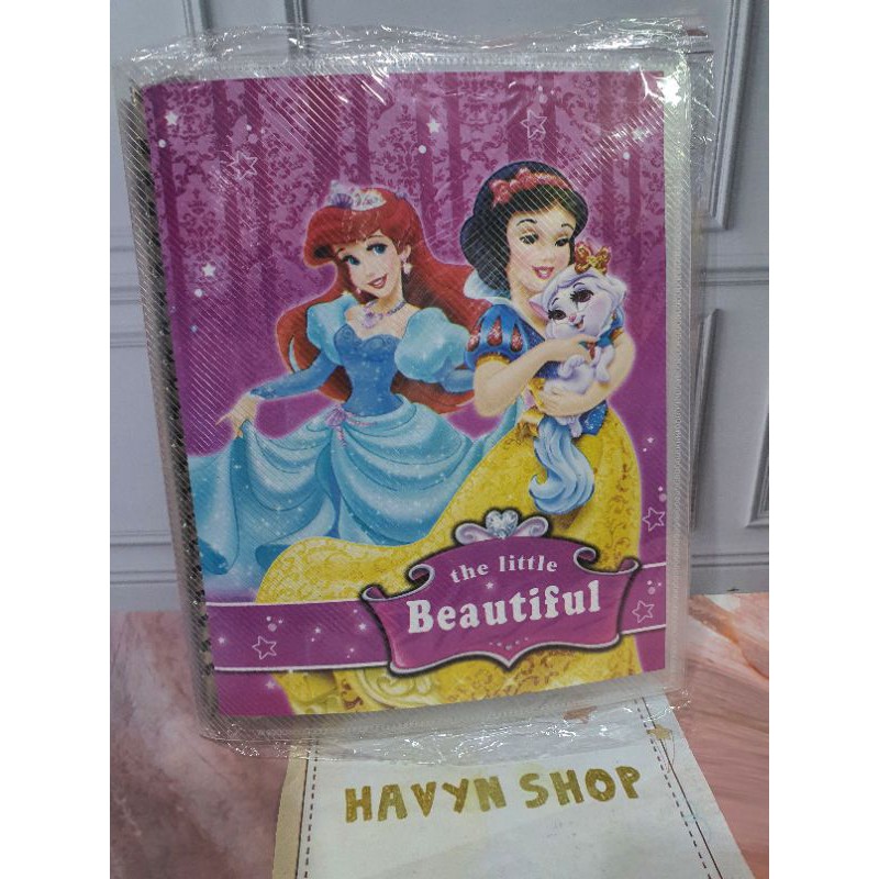 Map Binder/Binder Slip/binder Gliter/binder anak A5-PRINCES slip