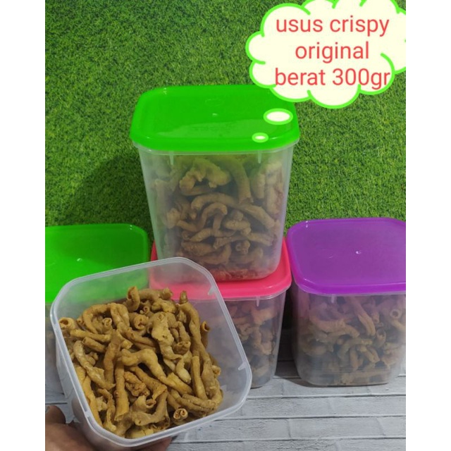 

Usus Crispy Toples ORI dan Balado