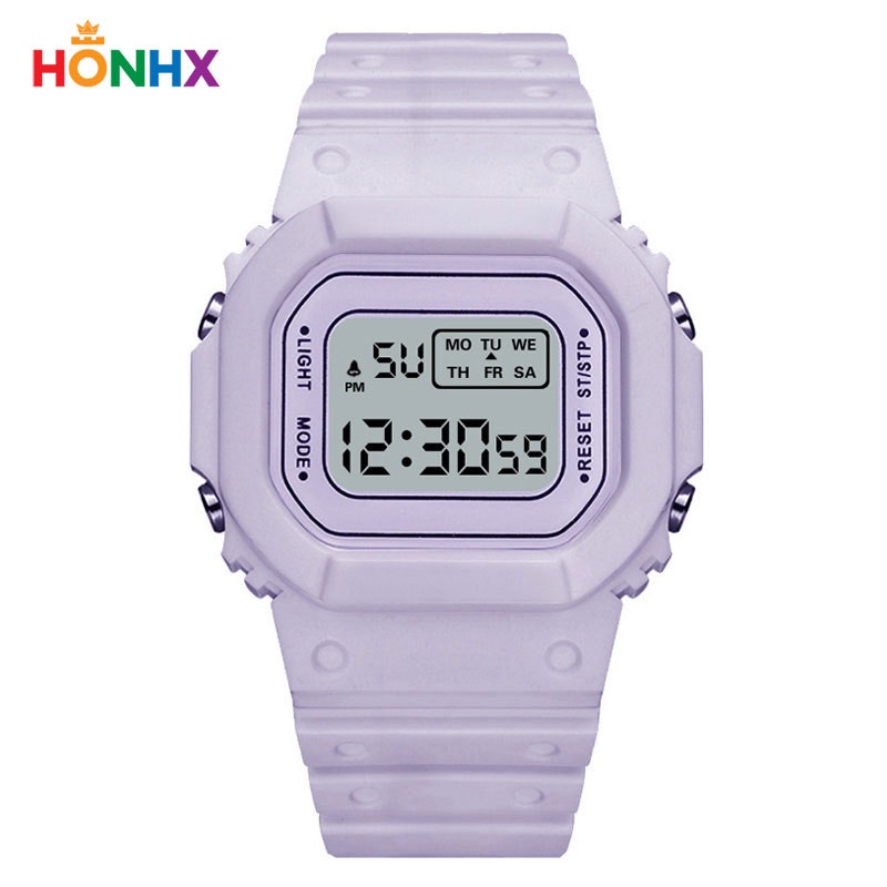 HONHX 576 Jam Tangan Remaja Digital Rubber WK-SBY