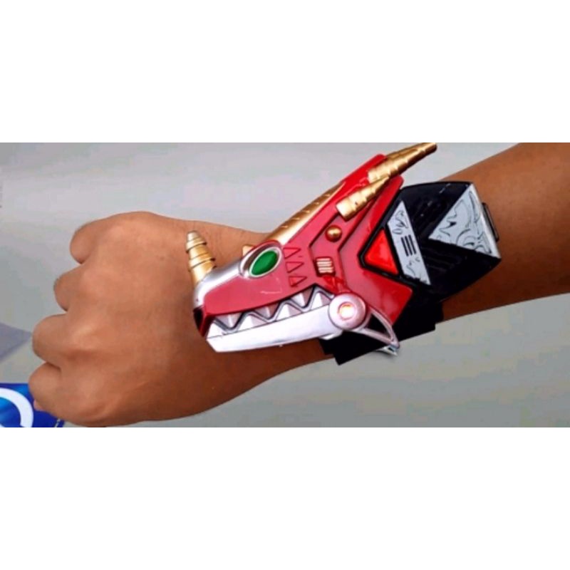 Mainan anak jam robot dinothunder/robot rangers