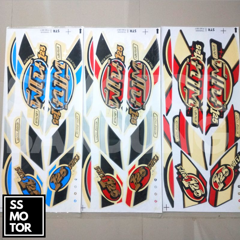 Sticker Striping Stripping thailand Fino 125 FI