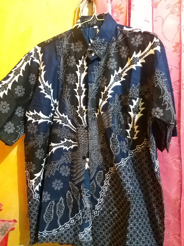 Baju Batik Pria Kemeja Batik Pria Lengan Pendek Size M L Xl Xxl