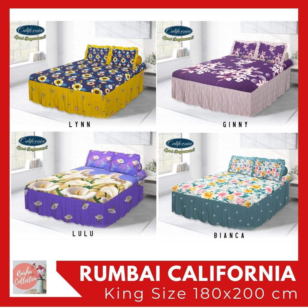 RCSprei Rumbai California 180x200 Aquatic Zenia Boomerang Amara