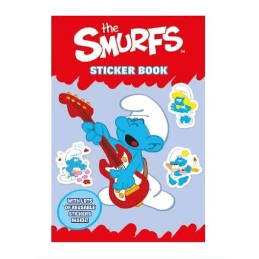 

[jollyinfant.id] E 17 SMURFS STICKER BOOK