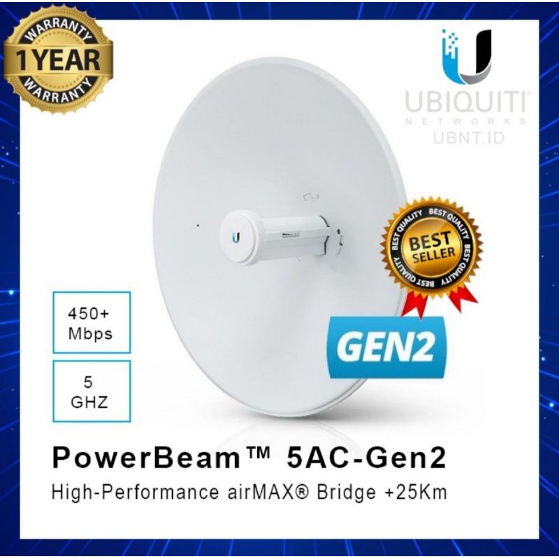 Ubiquiti PBE-5AC-Gen2 Powerbeam 5AC Gen2 25dbi - PBE 5AC Gen2