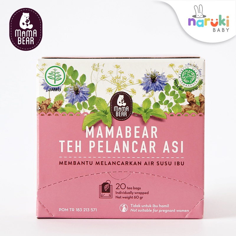 Mama Bear Teh Pelancar Asi Booster AlmonMix Sereal ZoyaMix Kukis Almond Oat MamaBear