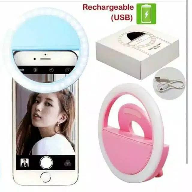 LAMPU SELFIE / SELFIE LAMP RING / RING LIGHT SELFIE LED (Kimiko)