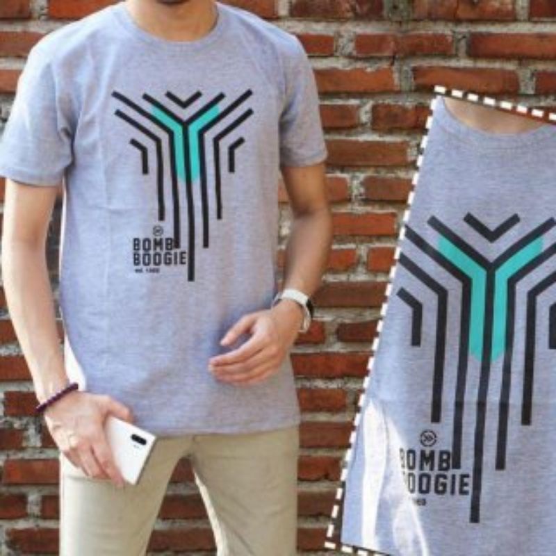 Kaos Pria Lengan pendek Kaos Pria Khas Bandung Jawa barat