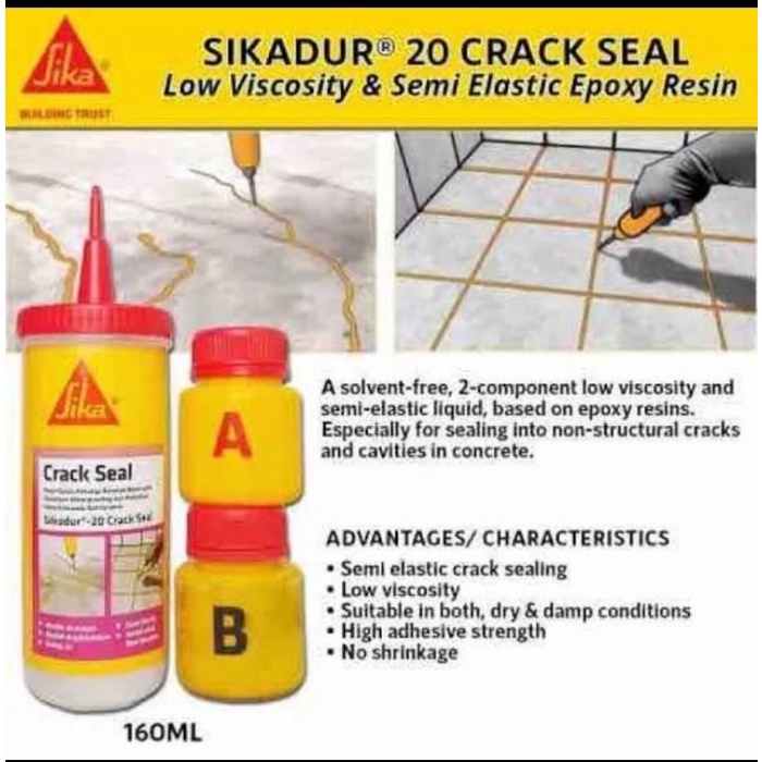 SIKA CRACK SEAL / SIKADUR 20 - 160 ML