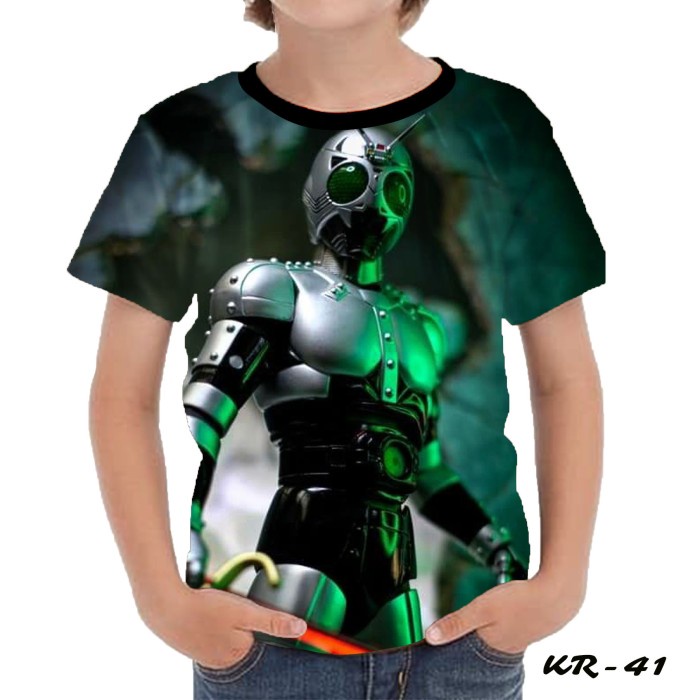 Kaos anak Kamen Rider Shadow moon